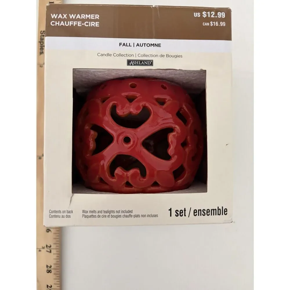 Red Ceramic Wax melt